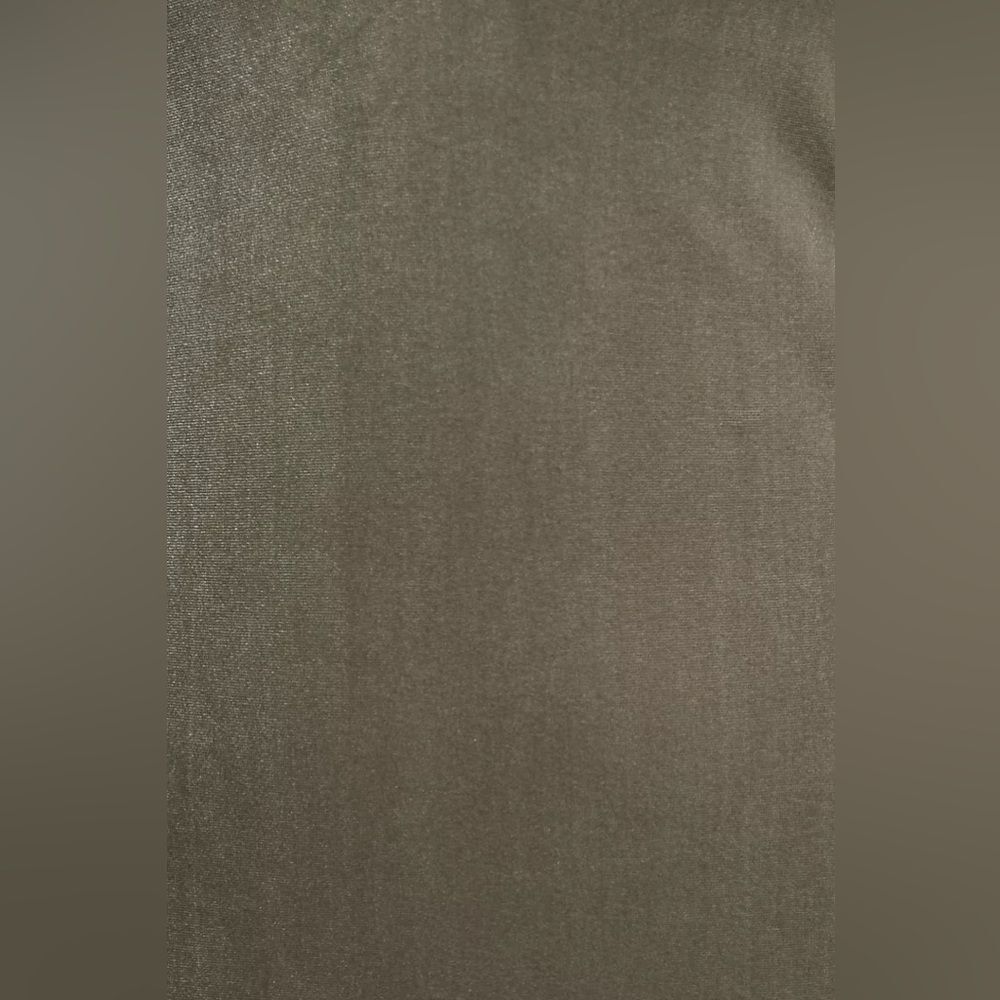 Jenny Yoo Stretch-Velvet Sabrina Dress in Sage - Picture 4 of 4